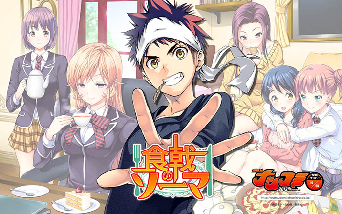 Food Wars is een anime om je vingers bij af te likken