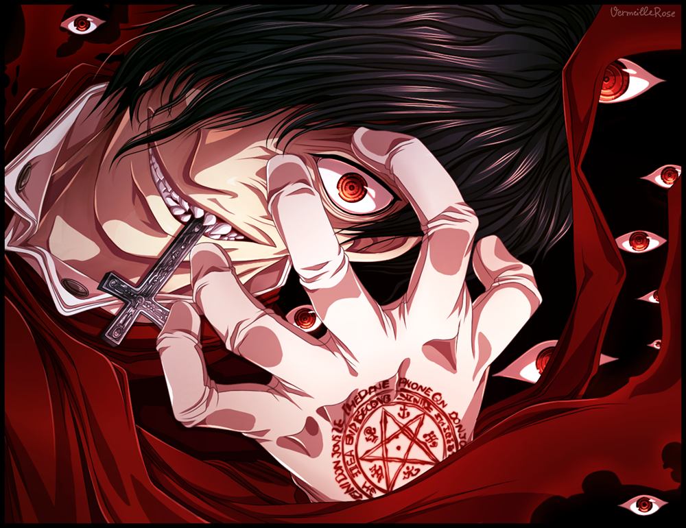 Halloween horror anime Hellsing