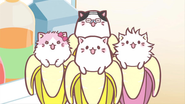 Bananya: een kawaii kat in een banaan?