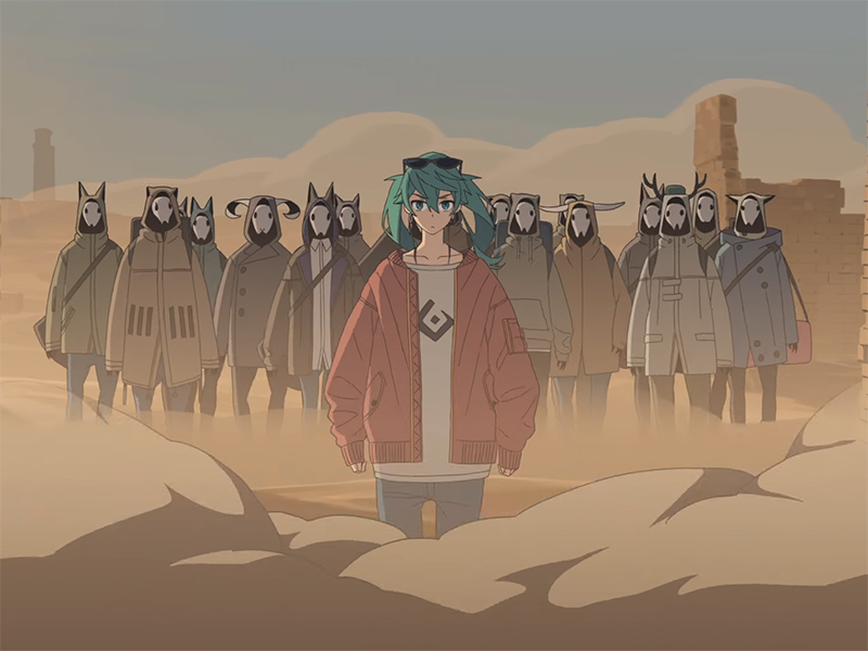muziek afspeellijst van een otaku