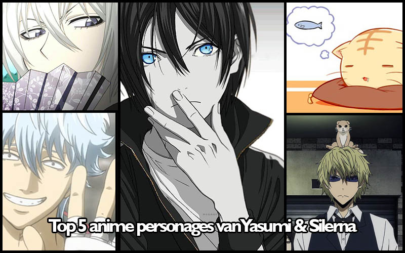 Top 5 favoriete anime personages