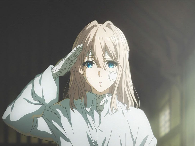 Violet Evergarden anime review Netflix