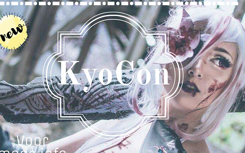 KyoCon cosplay conventie en muziek evenement voor het goede doel.
