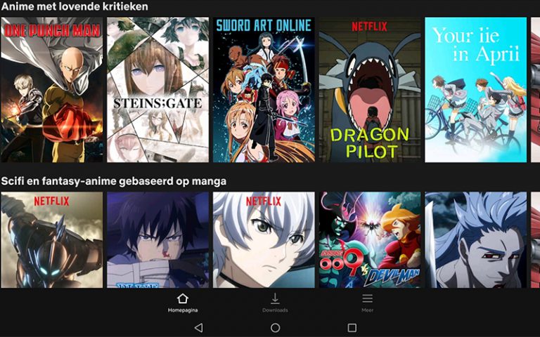 Top 3 favoriete anime op Netflix