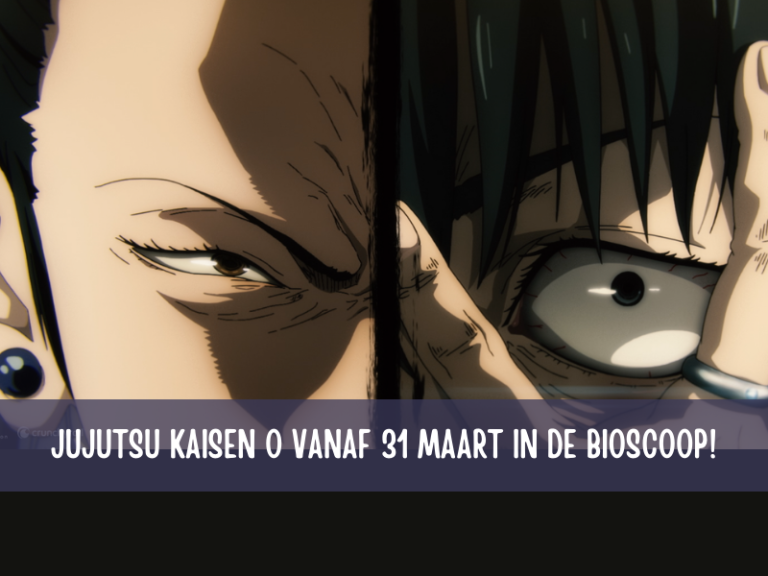 Jujutsu Kaisen 0 in de Nederlandse bioscoop vanaf 31 maart